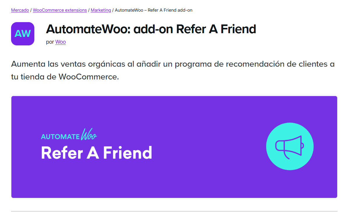AutomateWoo Refer A Friend for WooCommerce