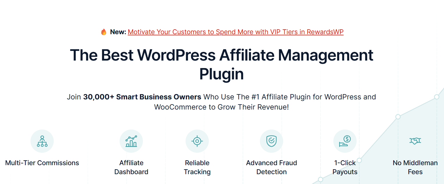 AffiliateWP WordPress affiliate management plugin homepage