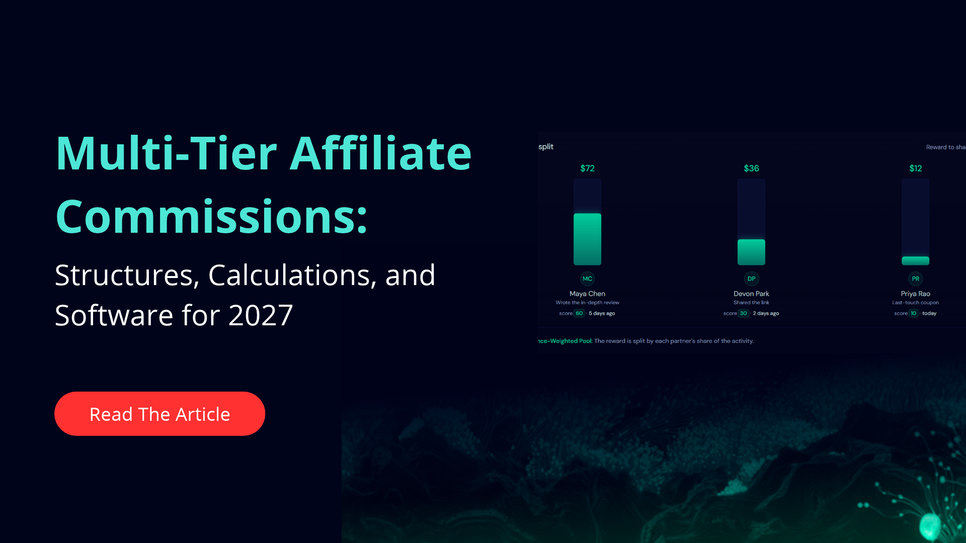 Multi-tier affiliate commissions guide