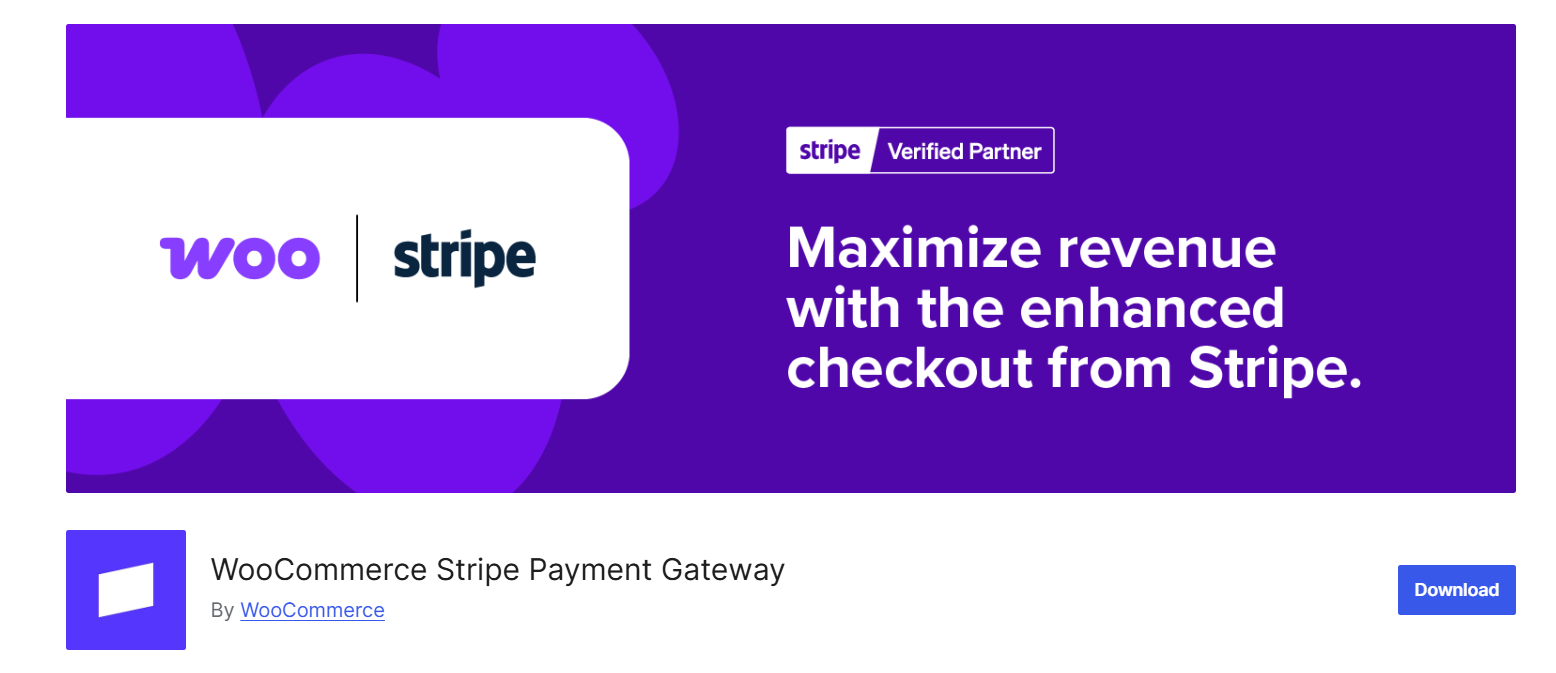 WooCommerce Stripe Payment Gateway plugin
