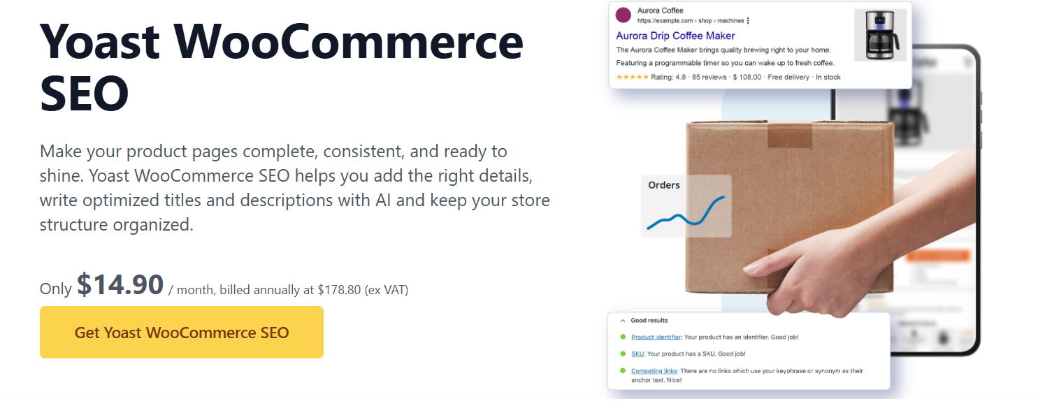Yoast WooCommerce SEO plugin