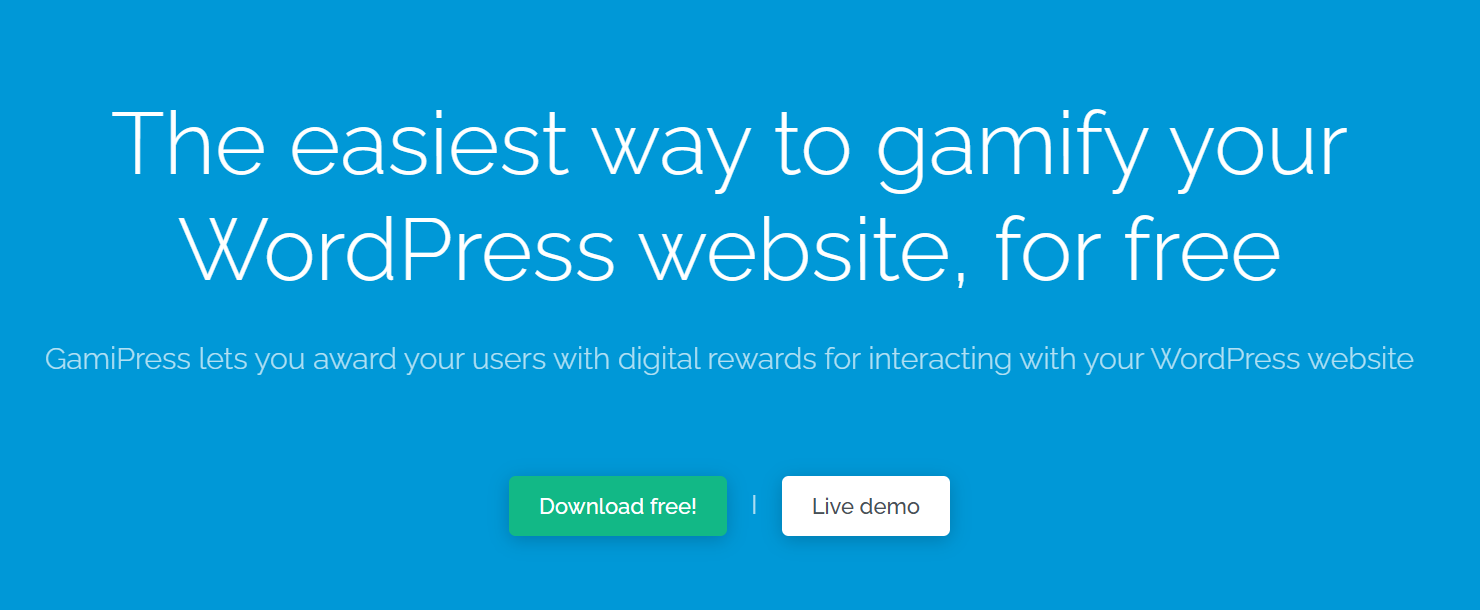 GamiPress gamification plugin for WordPress