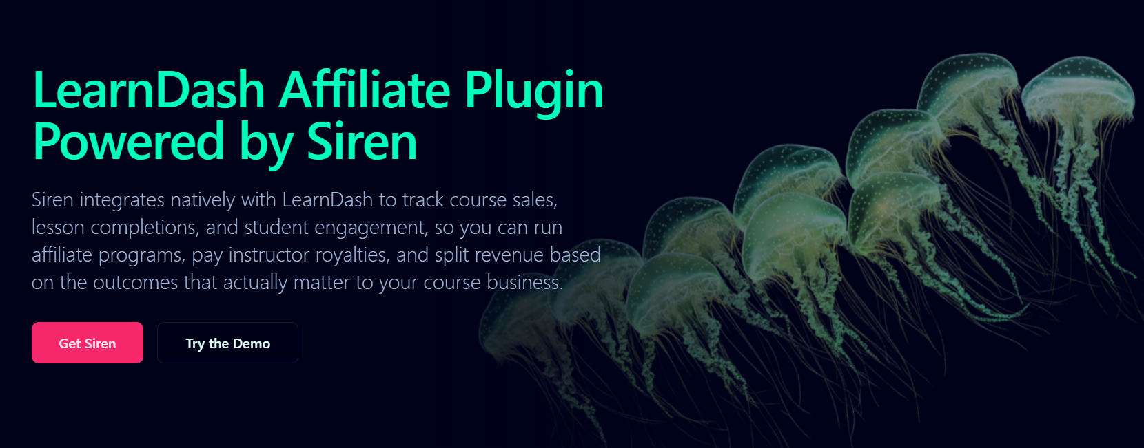Siren LearnDash affiliate plugin integration page