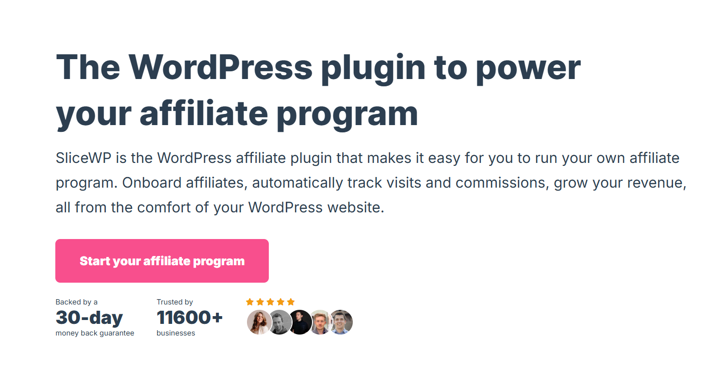 SliceWP WooCommerce affiliate plugin