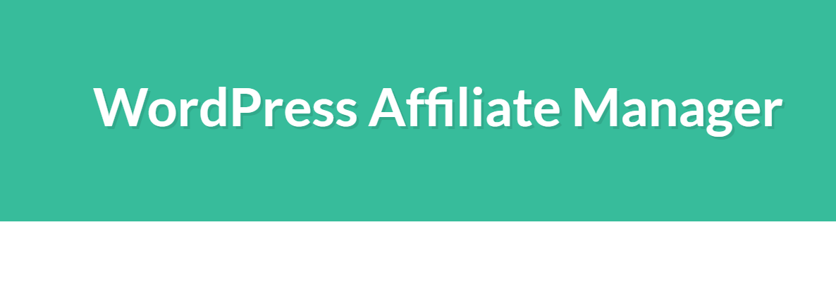 WordPress Affiliate Manager home page
