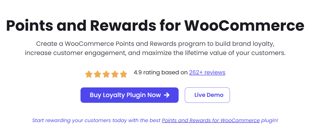 WPLoyalty WooCommerce referral and loyalty plugin