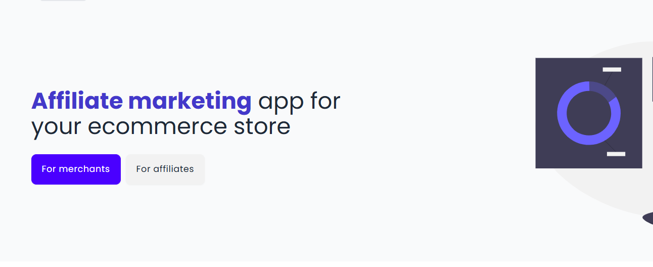 GoAffPro affiliate marketing app homepage