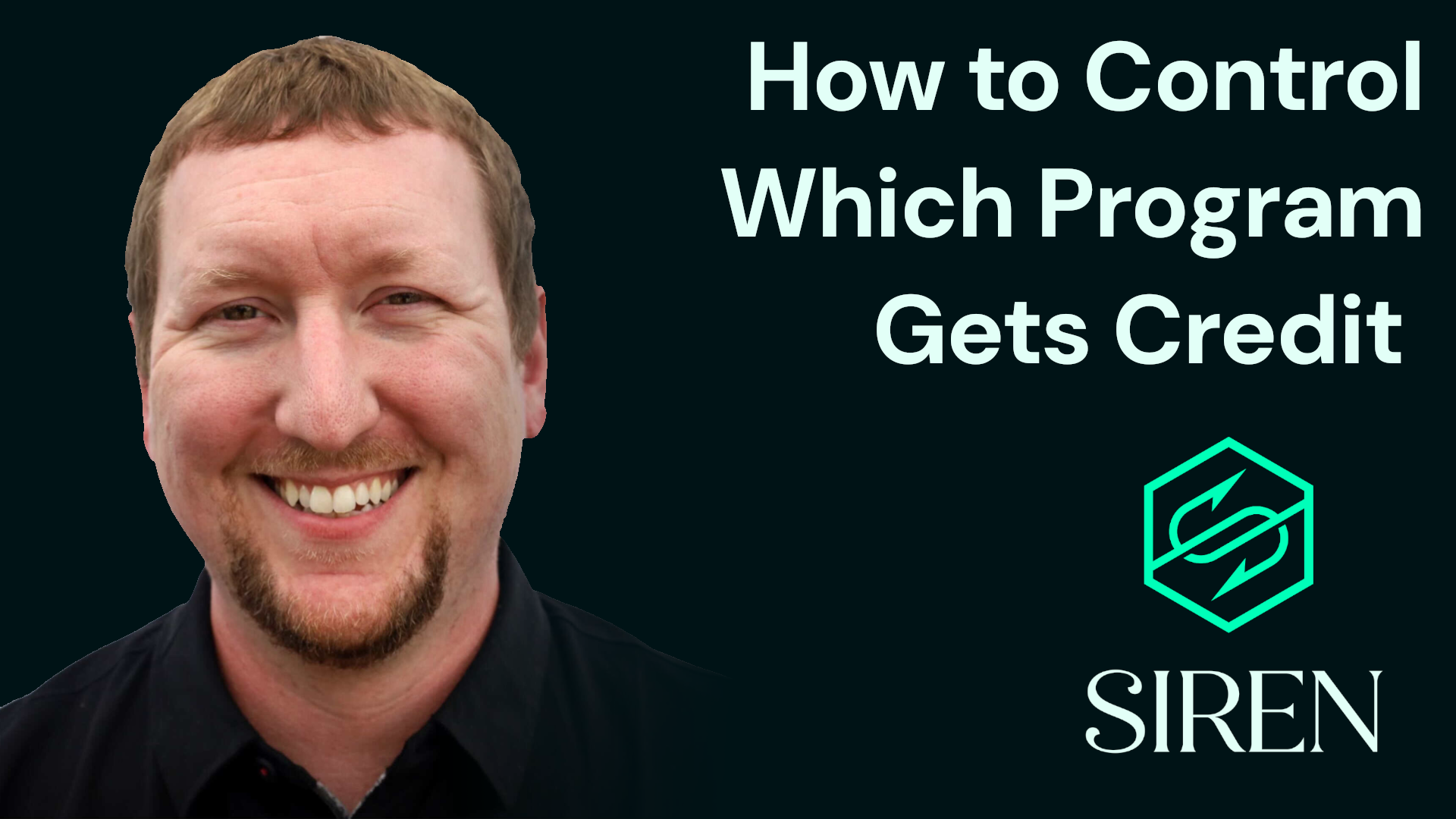 How to Control Which Program Gets Credit